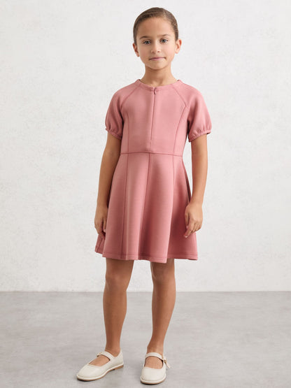 Reiss Rose Jenny 3-9 yrs Premium Interlock-Jersey Dress image 1