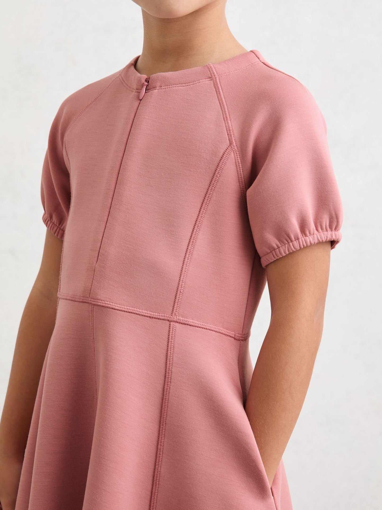 Reiss Rose Jenny 3-9 yrs Premium Interlock-Jersey Dress image 4