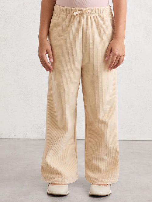 Reiss Neutral Charlie 9-13 yrs Corduroy Drawstring Trousers image 1