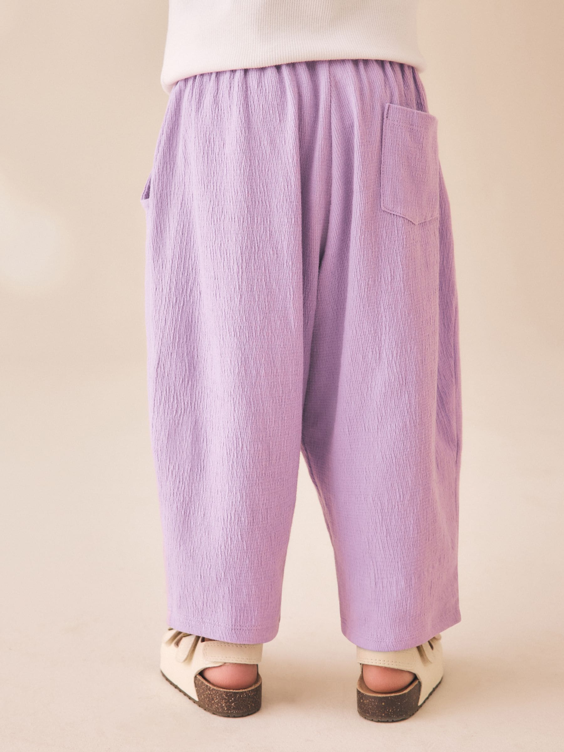 Purple Barrel Leg Trousers (3mths-7yrs) image 3