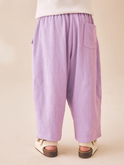 Purple Barrel Leg Trousers (3mths-7yrs) image 3