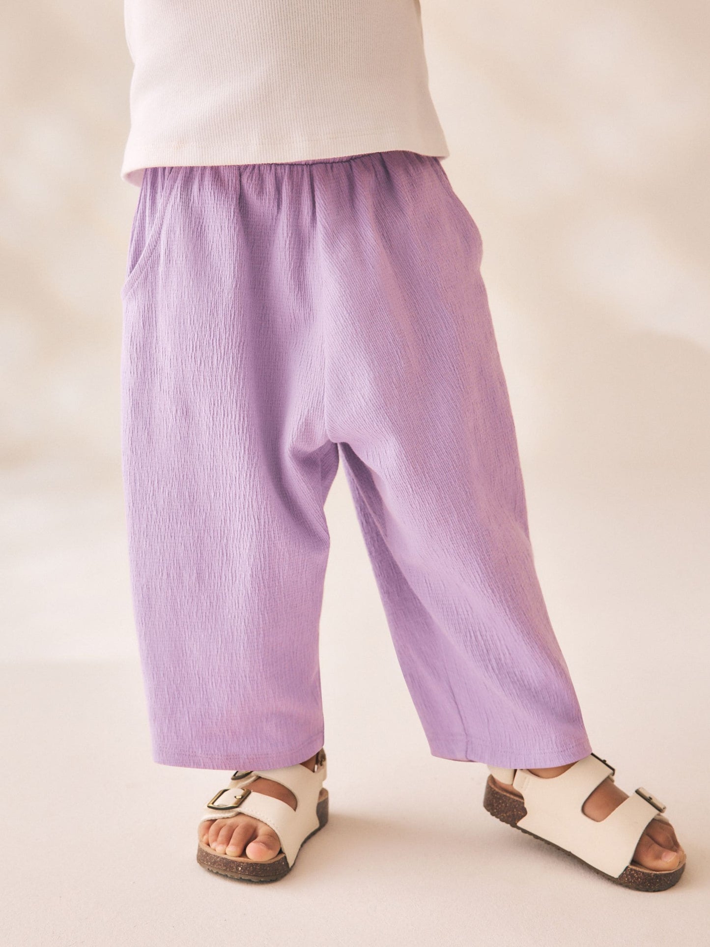 Purple Barrel Leg Trousers (3mths-7yrs) image 4