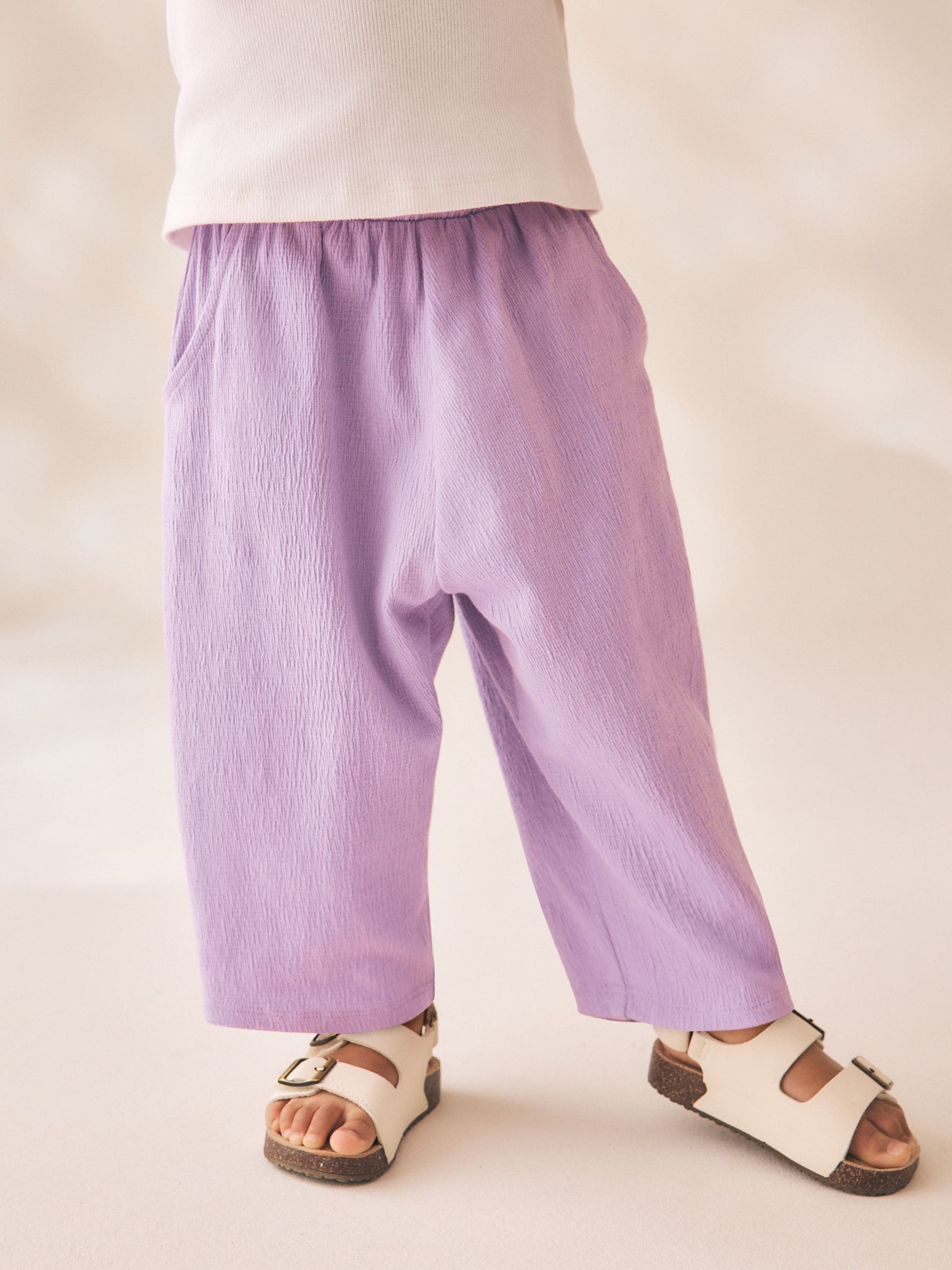 Purple Barrel Leg Trousers (3mths-7yrs) image 4