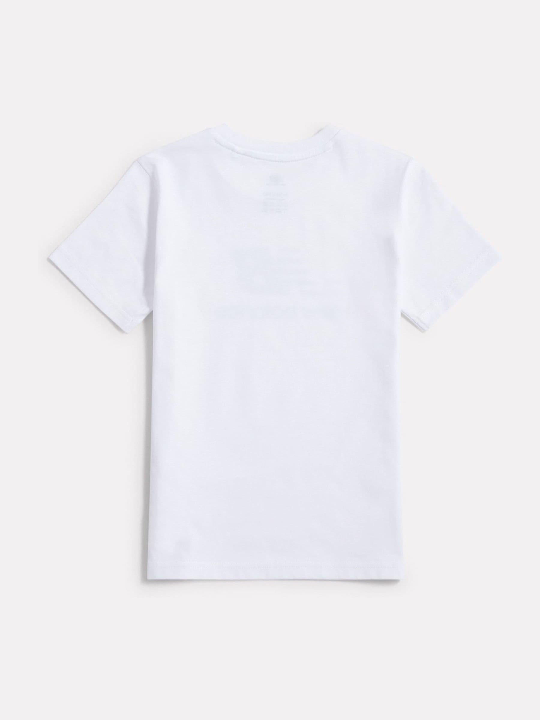 Dsiney Kidz - New Balance White Stacked Logo T-Shirt image 7