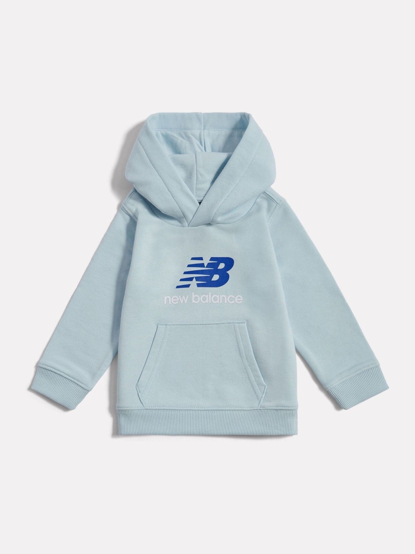 Dsiney Kidz - New Balance Blue Stacked Logo French Terry Hoodie image 1