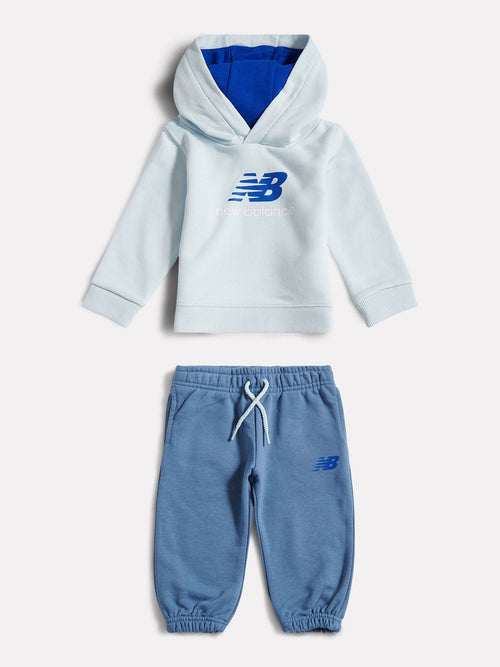 New Balance Blue FT Hoodie & Joggers Set image 1