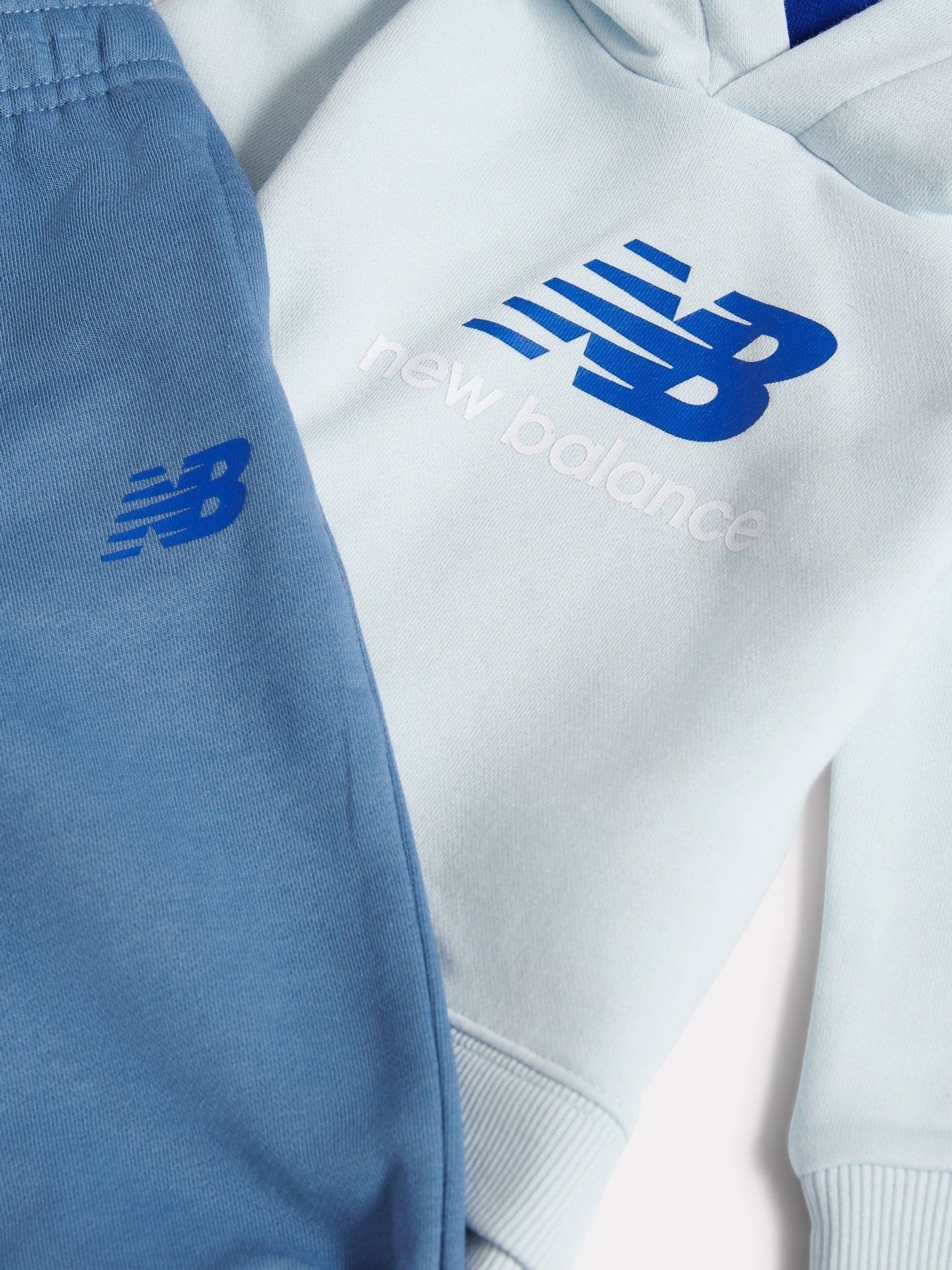 New Balance Blue FT Hoodie & Joggers Set image 3