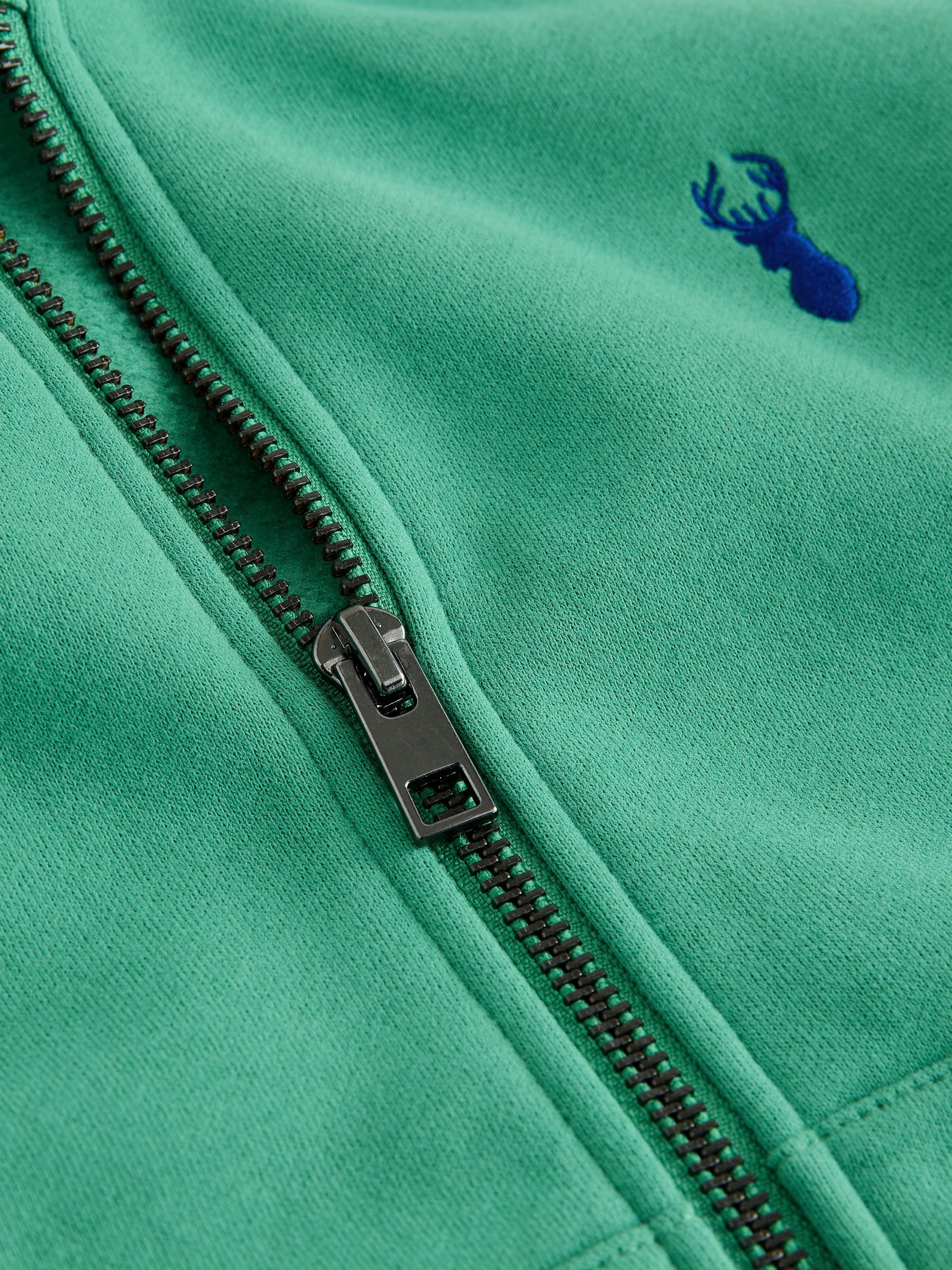 Dsiney Kidz - Green Stag Zip Through Sweat Hoodie (3-16yrs) image 4