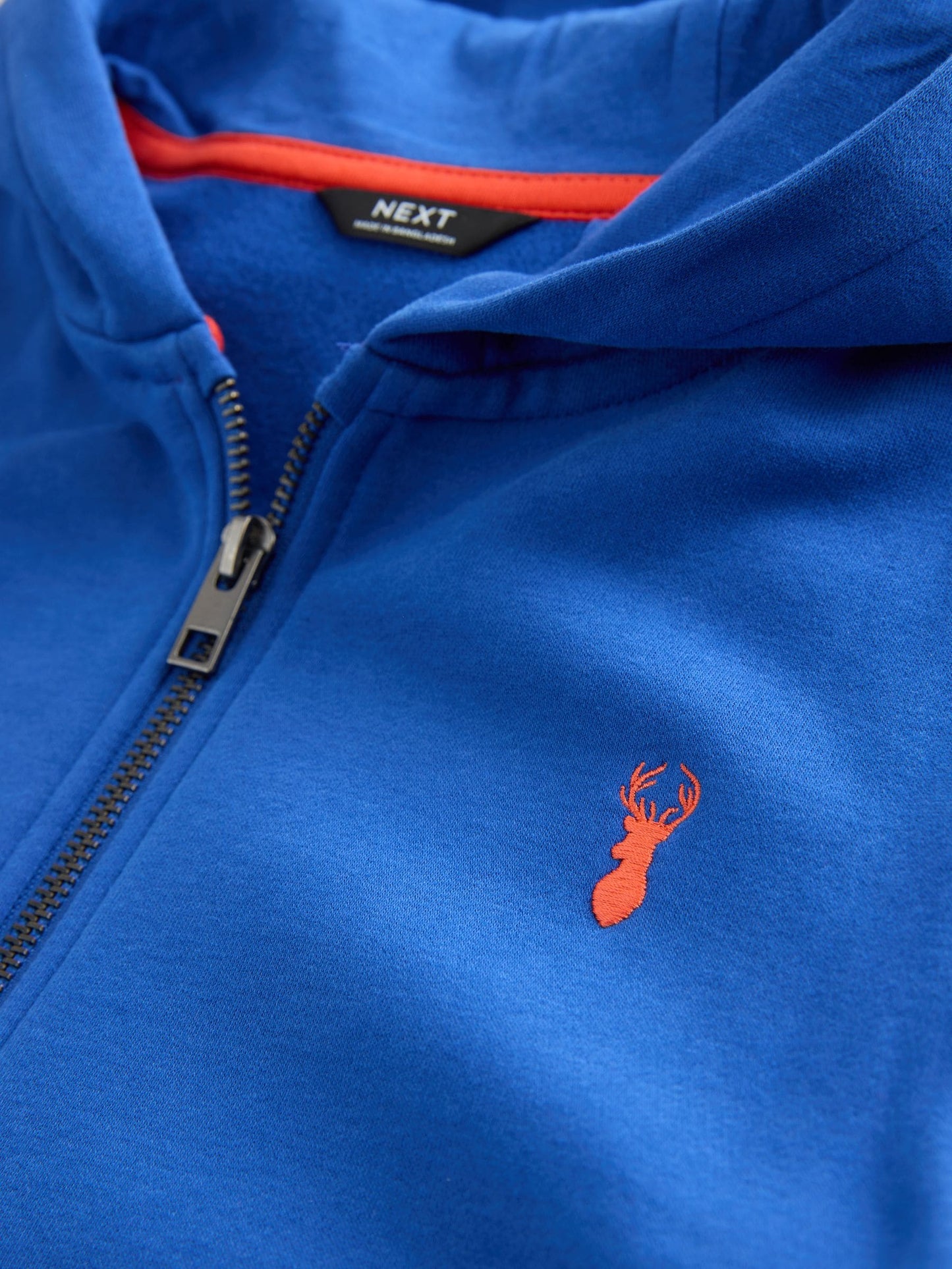 Dsiney Kidz - Cobalt Blue Stag Zip Through Sweat Hoodie (3-16yrs) image 3