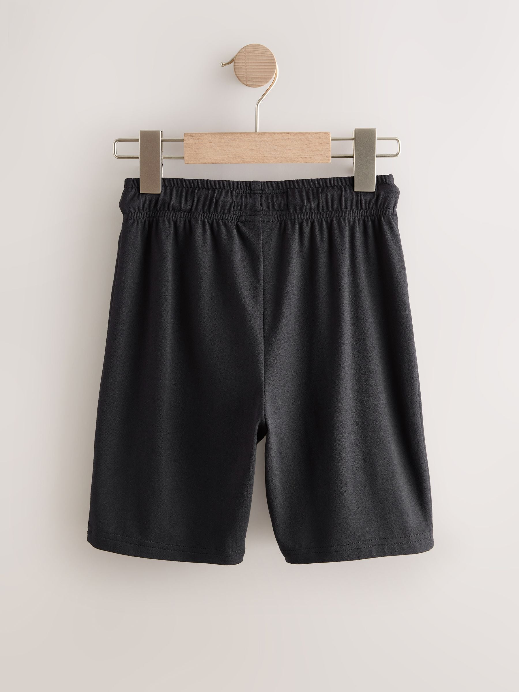 Dsiney Kidz - Black/Black Light Weight Sports Shorts 2 Pack (3-17yrs) image 2