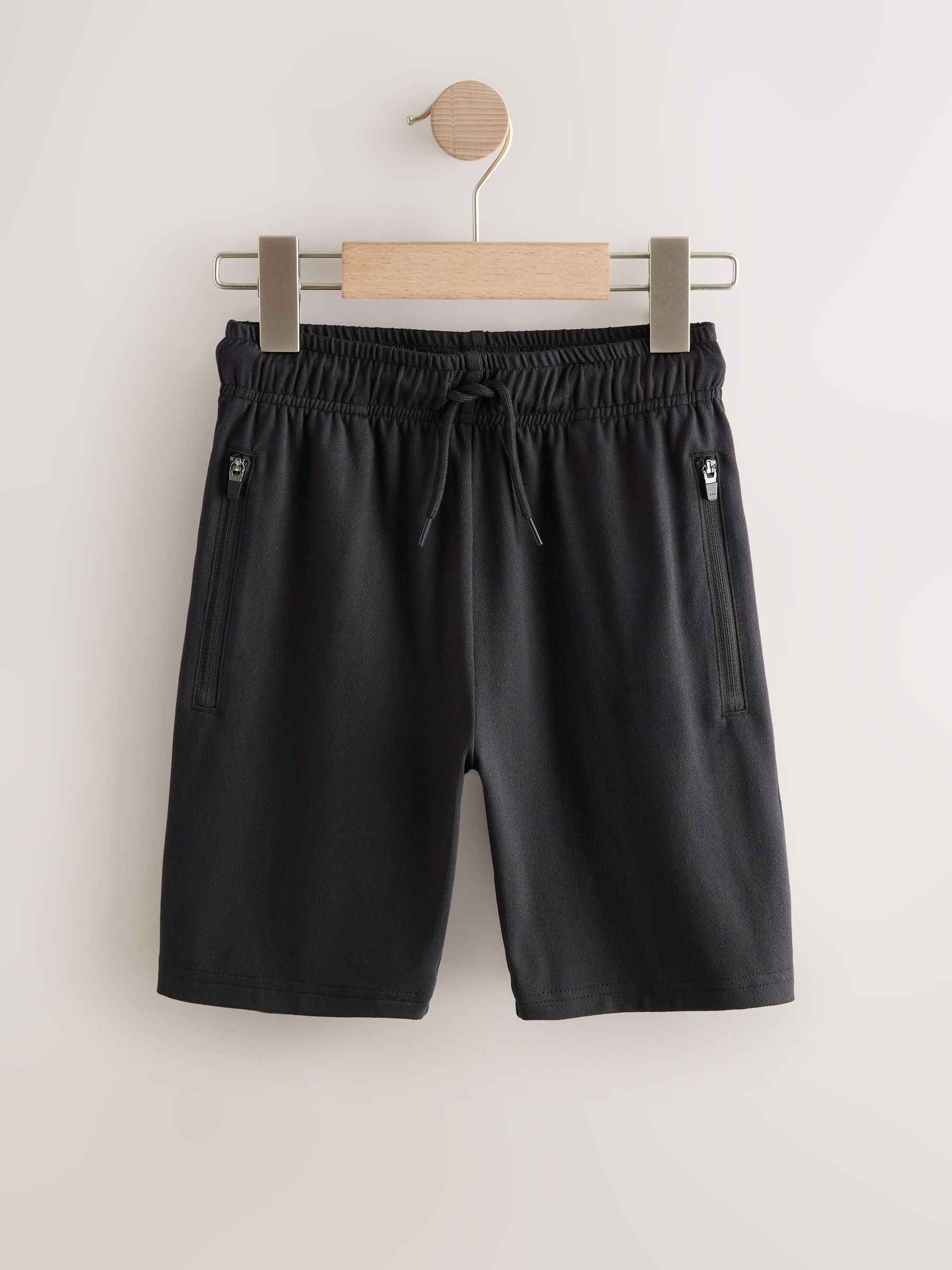 Dsiney Kidz - Black/Black Light Weight Sports Shorts 2 Pack (3-17yrs) image 4