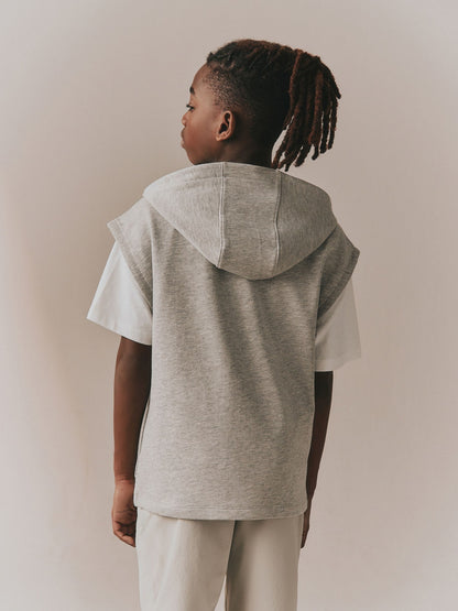 Dsiney Kidz - Grey Hoodie Tank and T-Shirt Set (3-16yrs) image 3