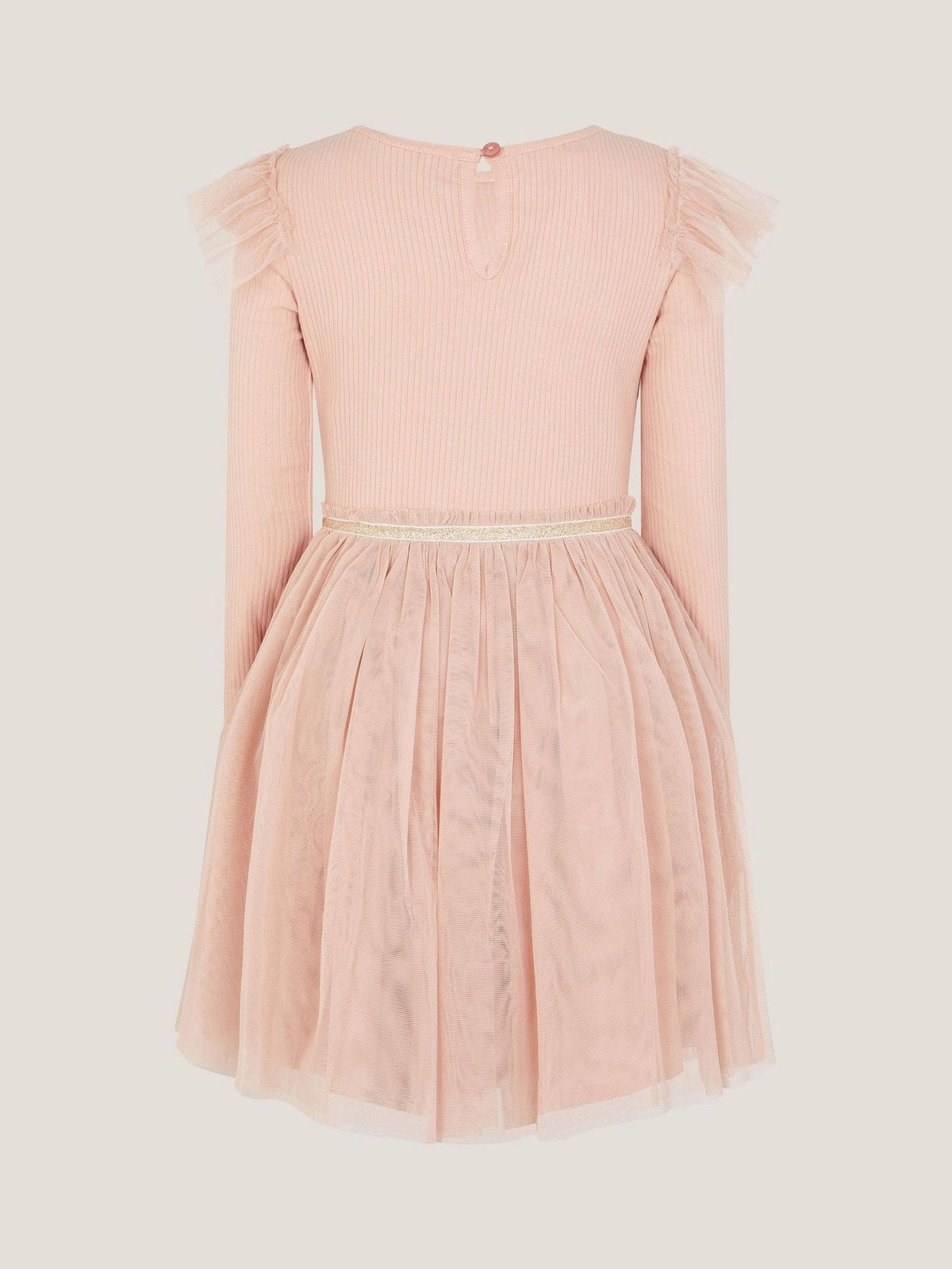 Monsoon Pink Unicorn Embellished Disco Dress - image 2