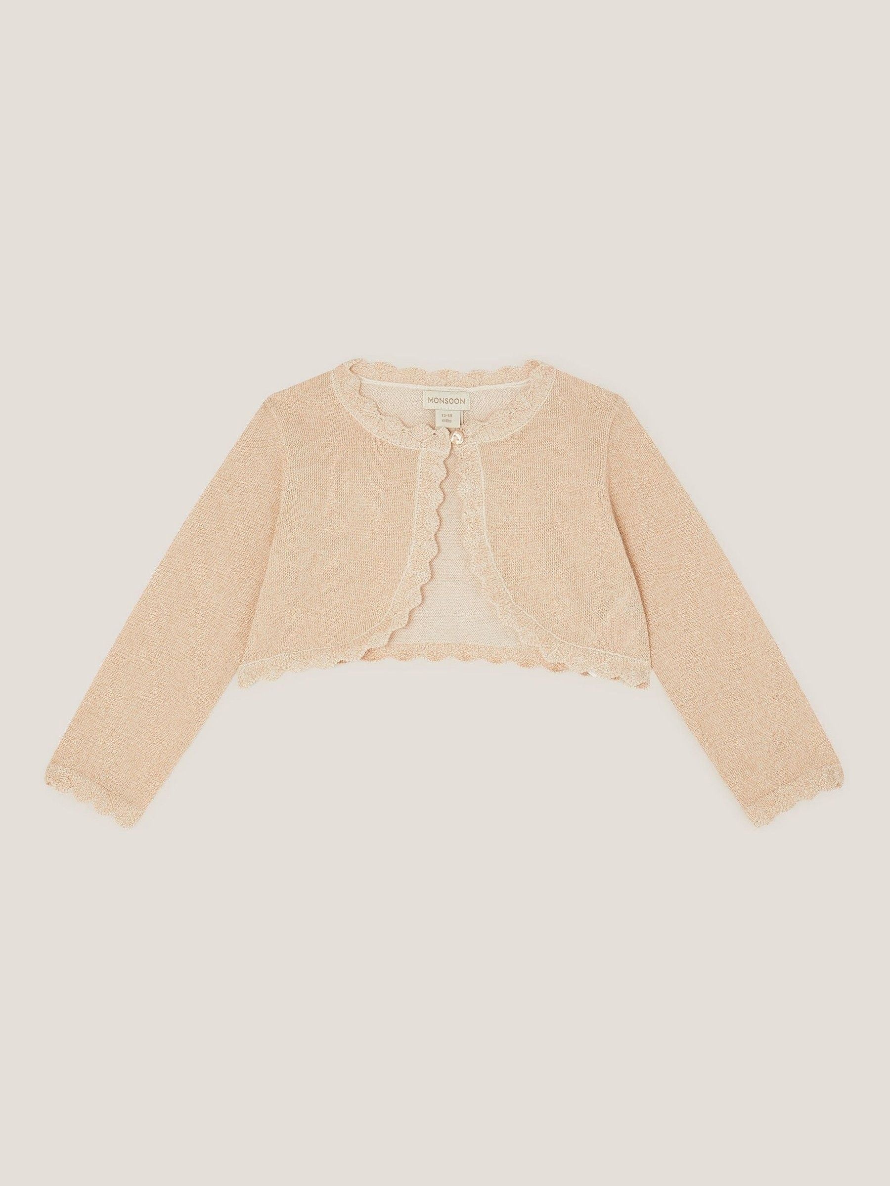 Dsiney Kidz - Monsoon Gold Baby Maeve Cardigan image 1