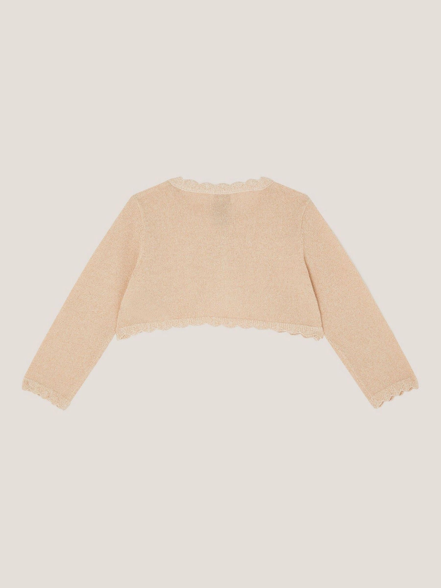 Dsiney Kidz - Monsoon Gold Baby Maeve Cardigan image 2