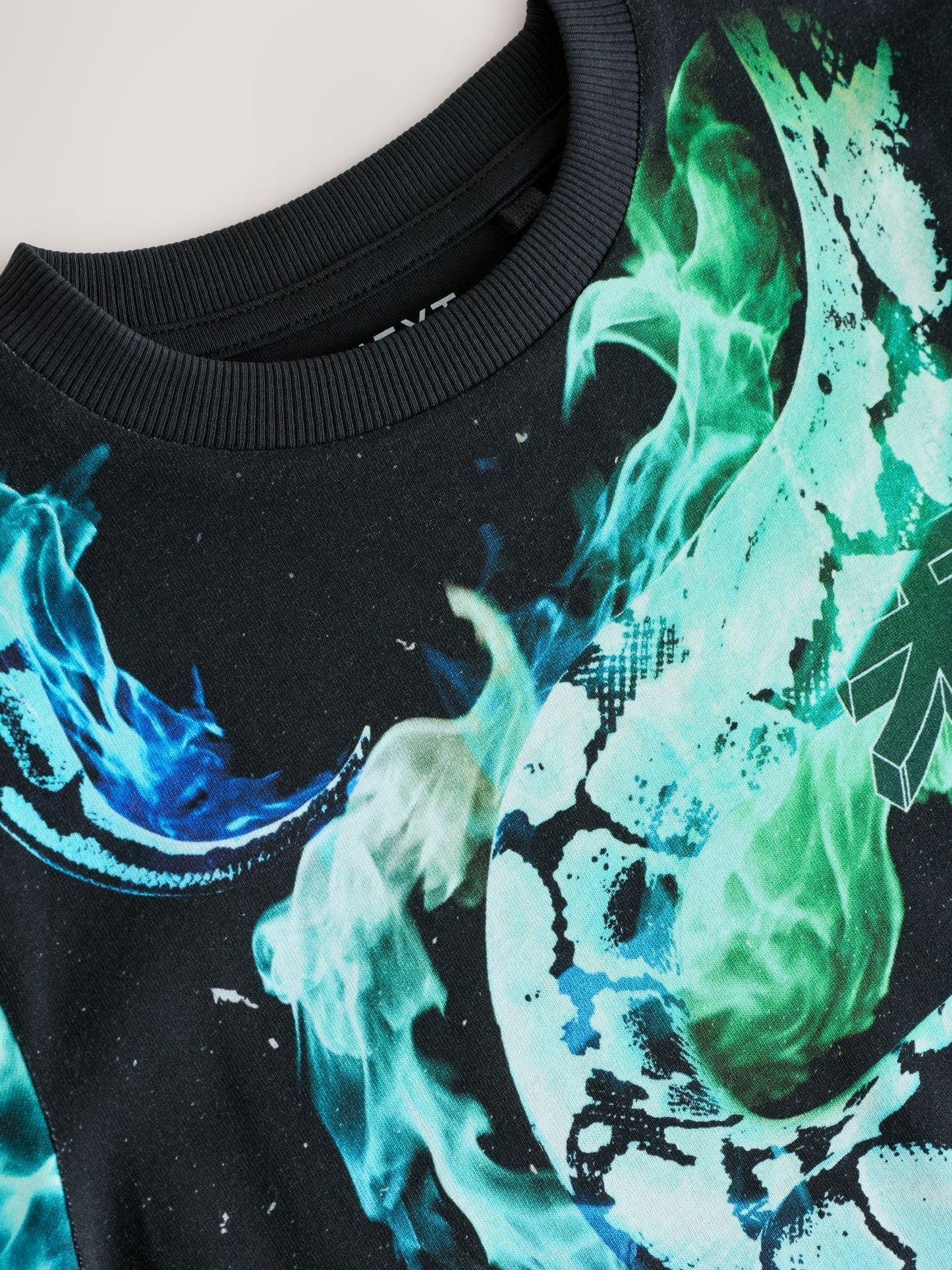 Dsiney Kidz - Black Snake Regular Fit Short Sleeve All-Over Print T-Shirt (3-16yrs) image 3