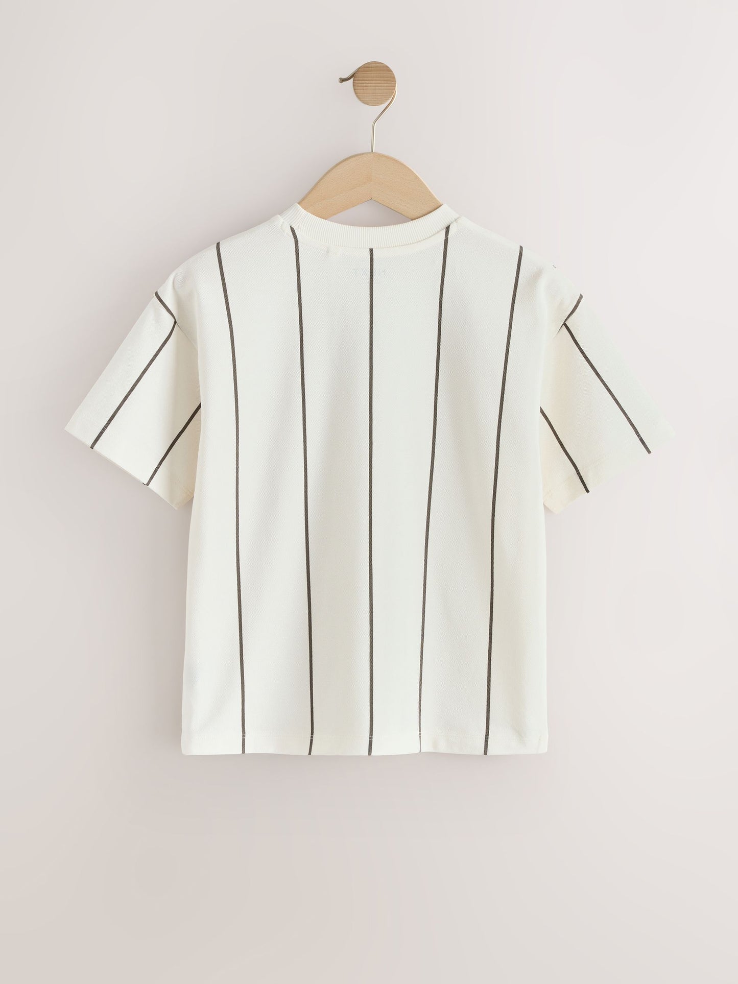 Dsiney Kidz - White/Black Stripe Short Sleeve Graphic T-Shirt (3-16yrs) image 6