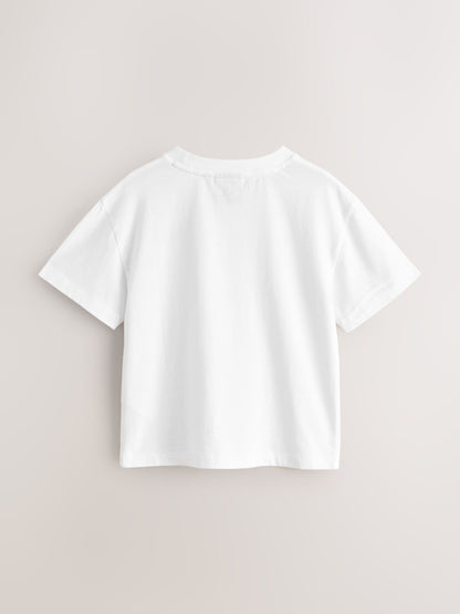 Superdry Black/White T-Shirts 3 Pack image 3