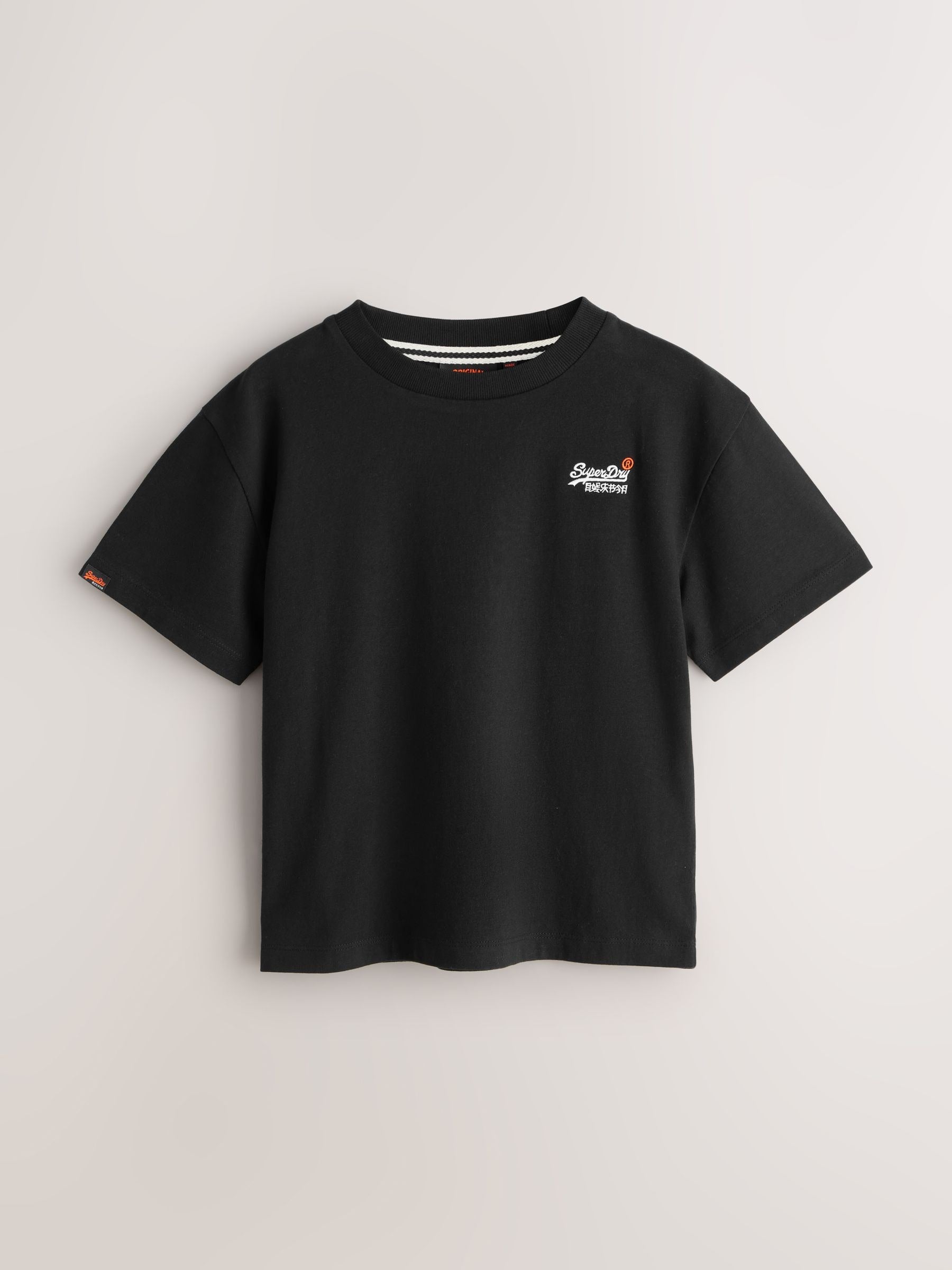 Superdry Black/White T-Shirts 3 Pack image 5