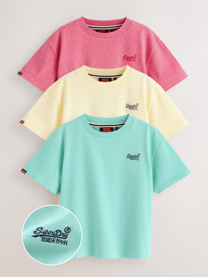 Dsiney Kidz - Superdry Multi T-Shirts 3 Pack image 1