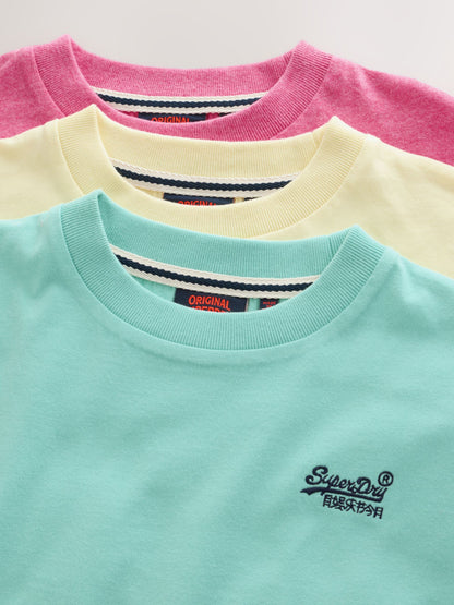 Dsiney Kidz - Superdry Multi T-Shirts 3 Pack image 6