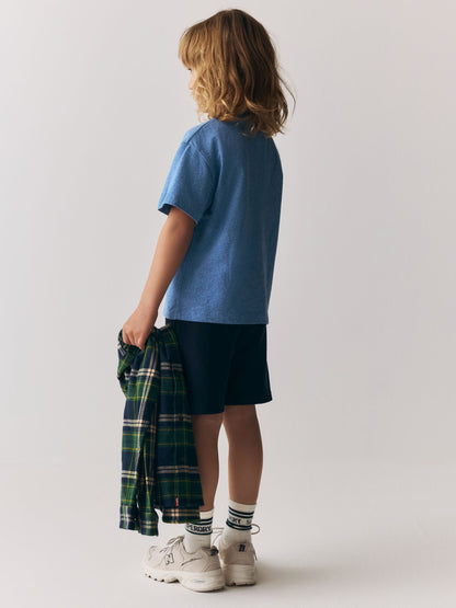 Superdry Blue T-Shirt and Shorts Set image 3