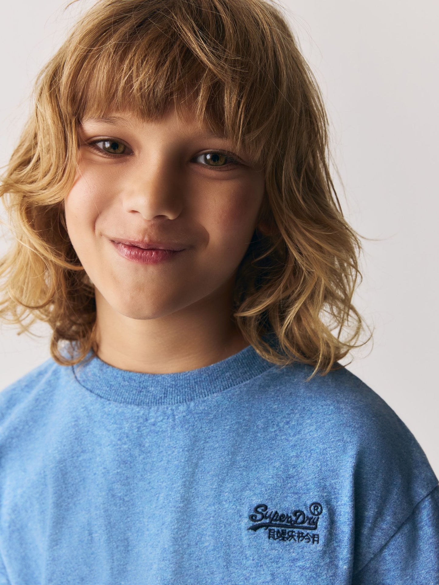 Superdry Blue T-Shirt and Shorts Set image 4
