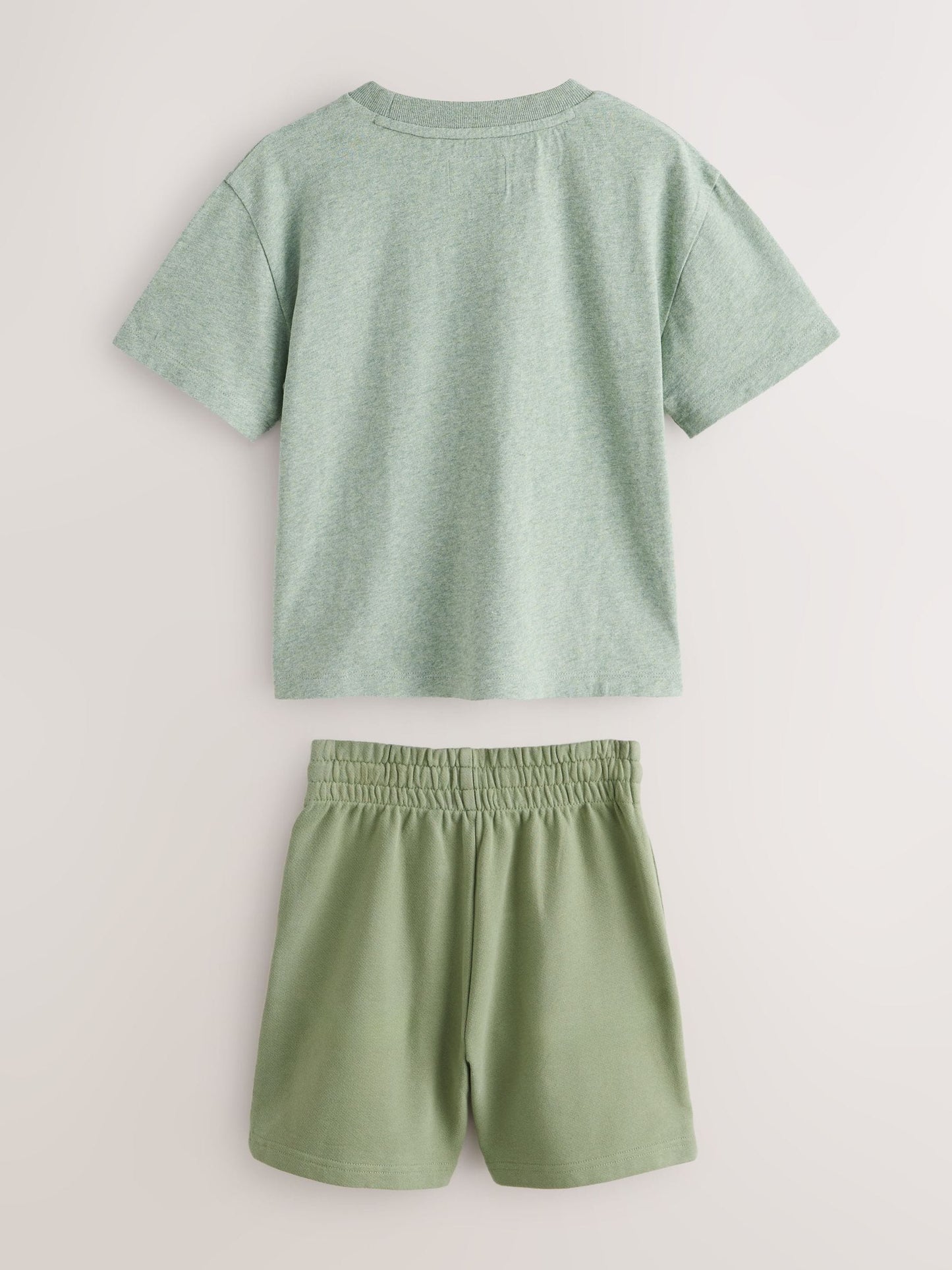 Superdry Green T-Shirt and Shorts Set image 6