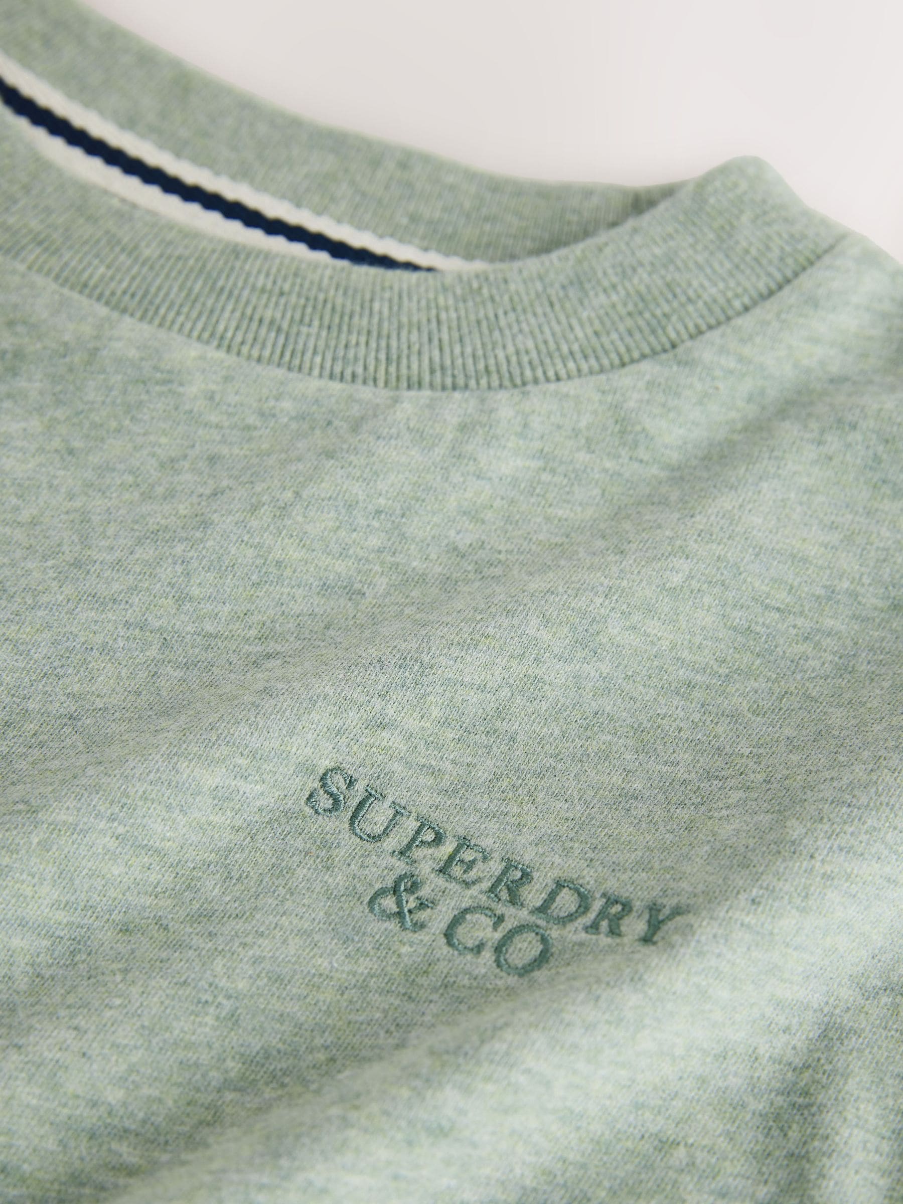 Superdry Green T-Shirt and Shorts Set image 9