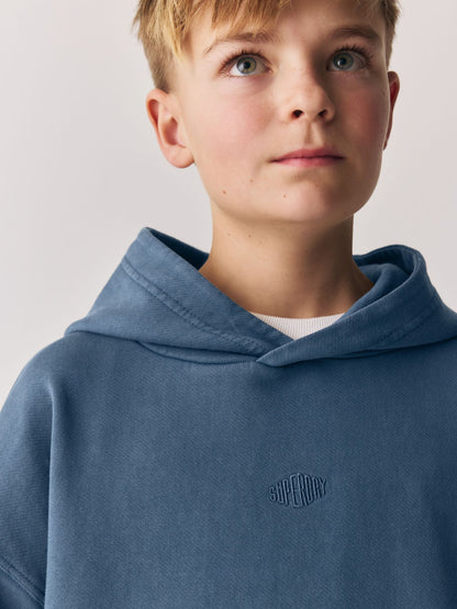 Dsiney Kidz - Superdry Blue Hoodie & Joggers Set image 2
