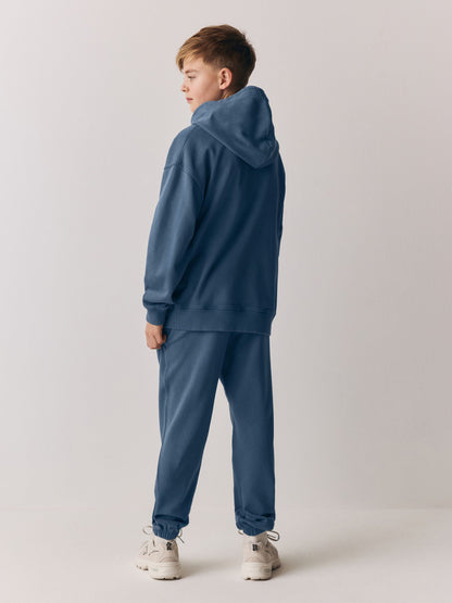 Dsiney Kidz - Superdry Blue Hoodie & Joggers Set image 4