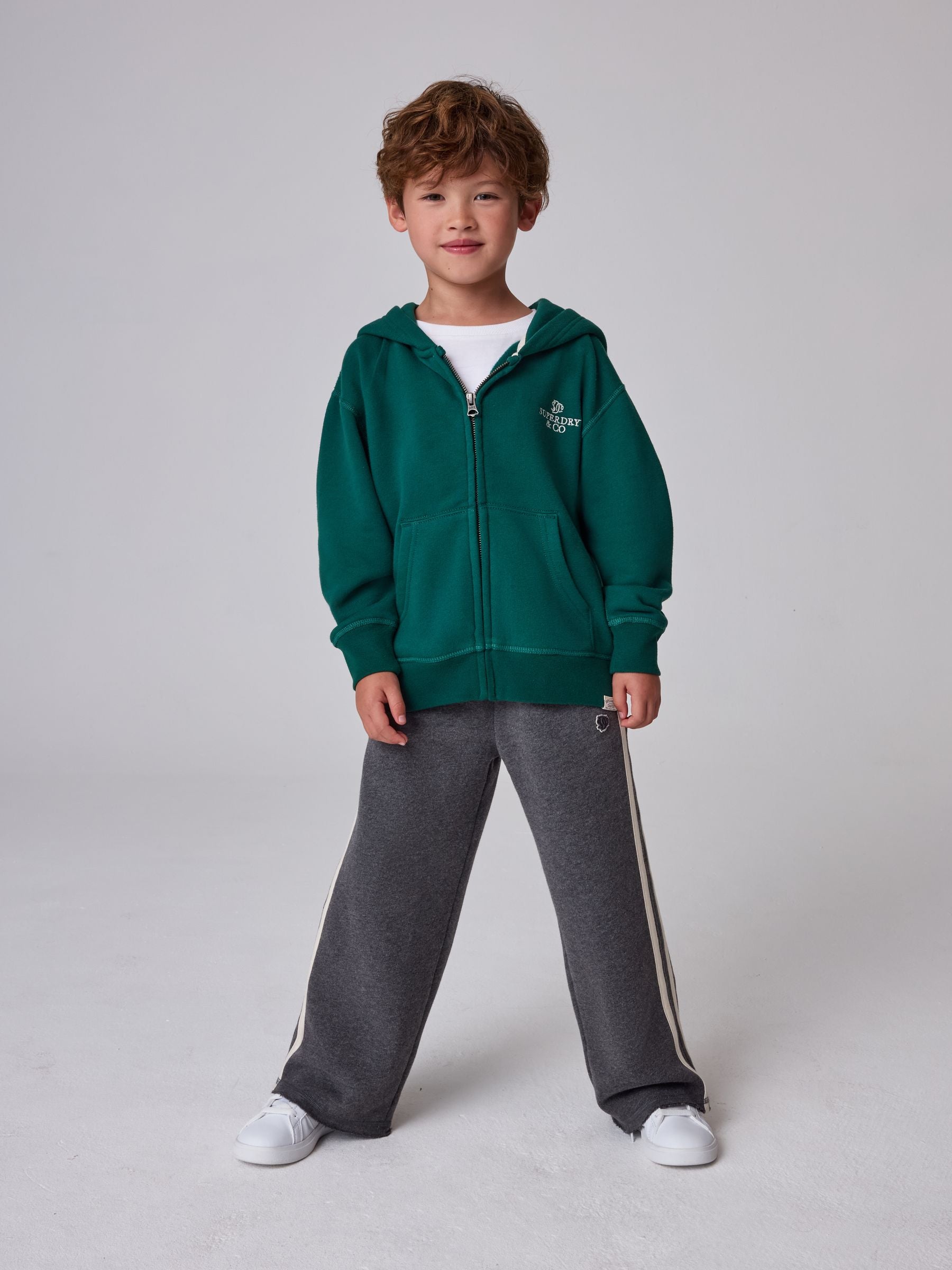 Dsiney Kidz - Superdry Green Hoodie & Joggers Set image 1