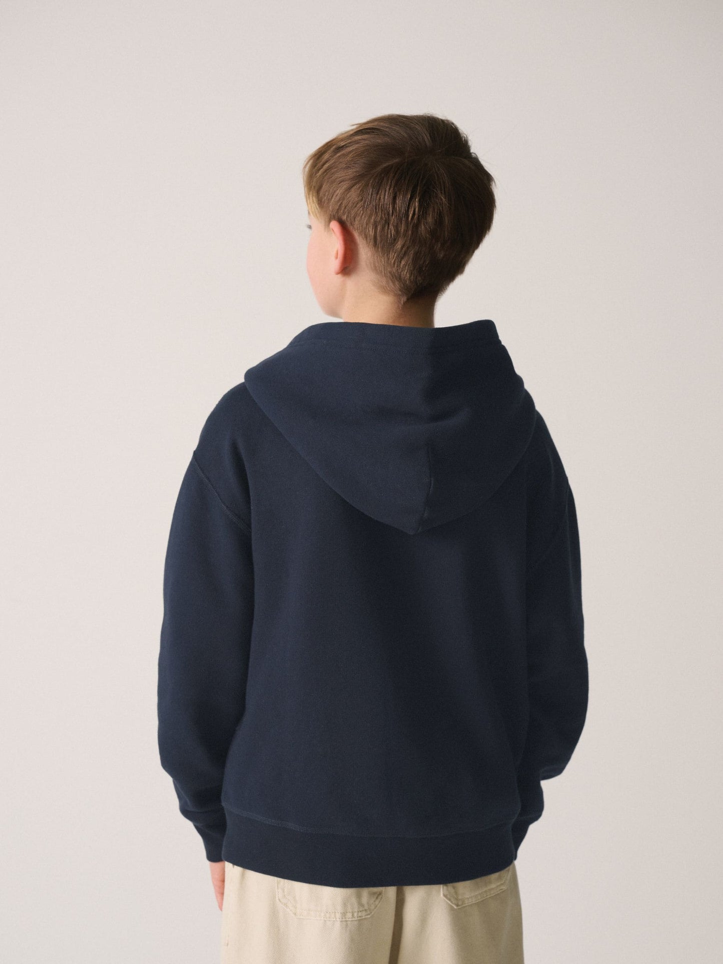Dsiney Kidz - Superdry Navy Zip Through Hoodie image 3