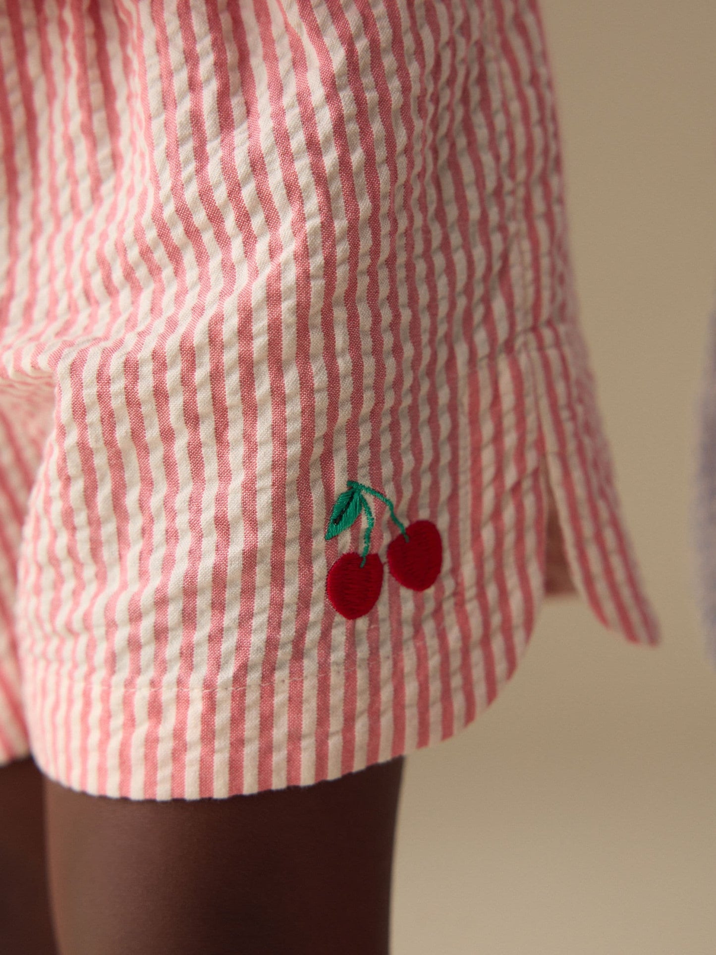 Dsiney Kidz - Blue & Red Stripe Pullon Shorts 2 Packs (3mths-10yrs) image 6