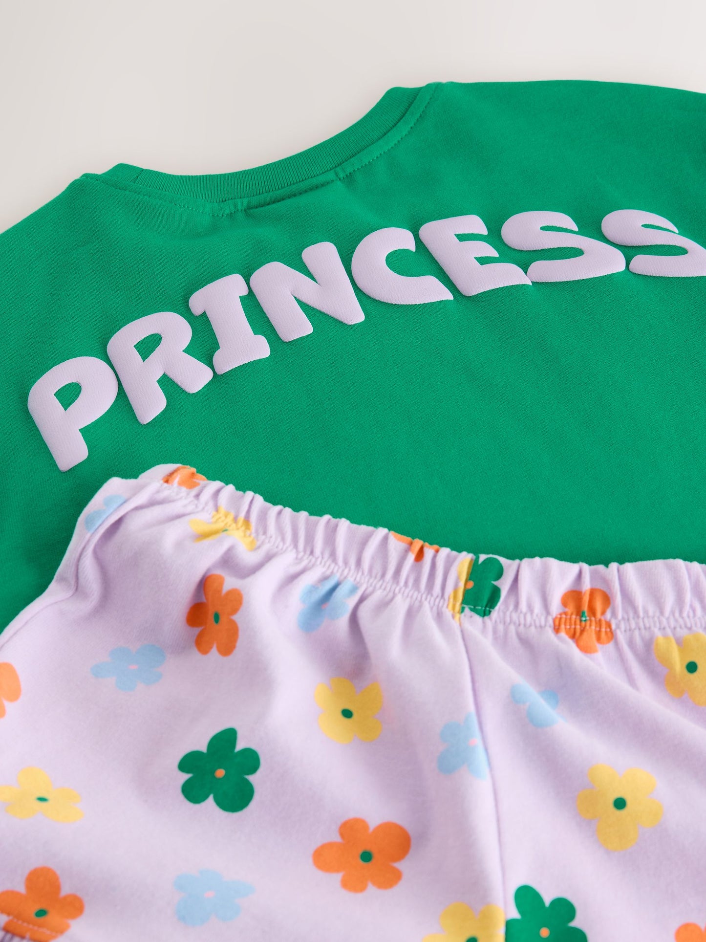 Green Disney Princess Shorts Set (3mths-7yrs) image 10
