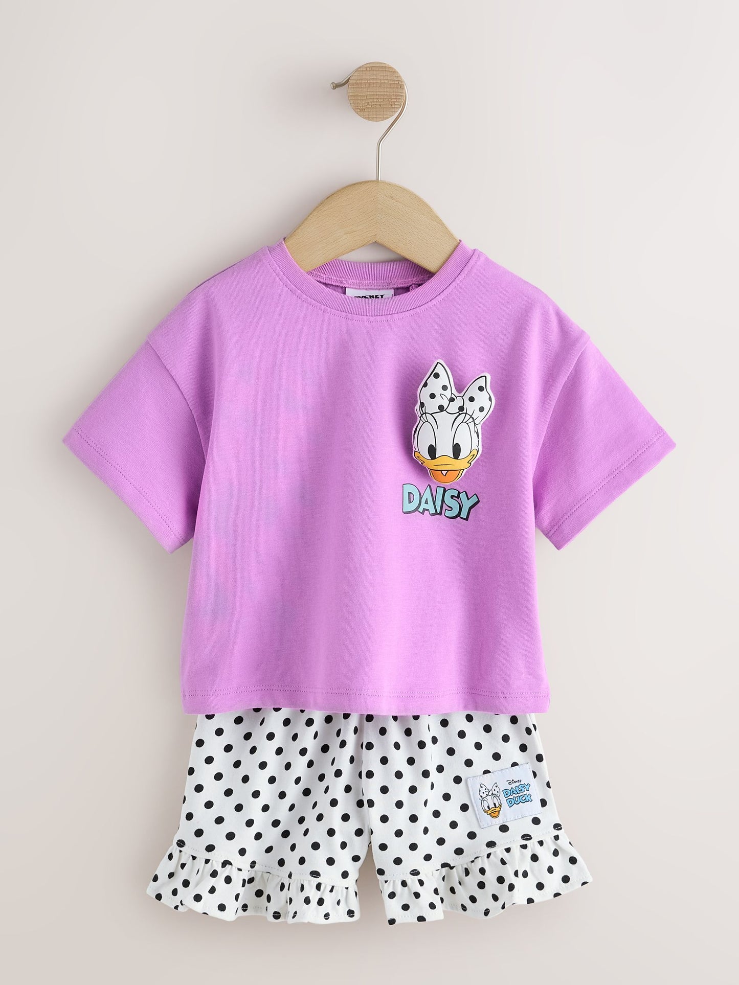 Purple Disney Daisy Duck Shorts Set (3mths-7yrs) image 6