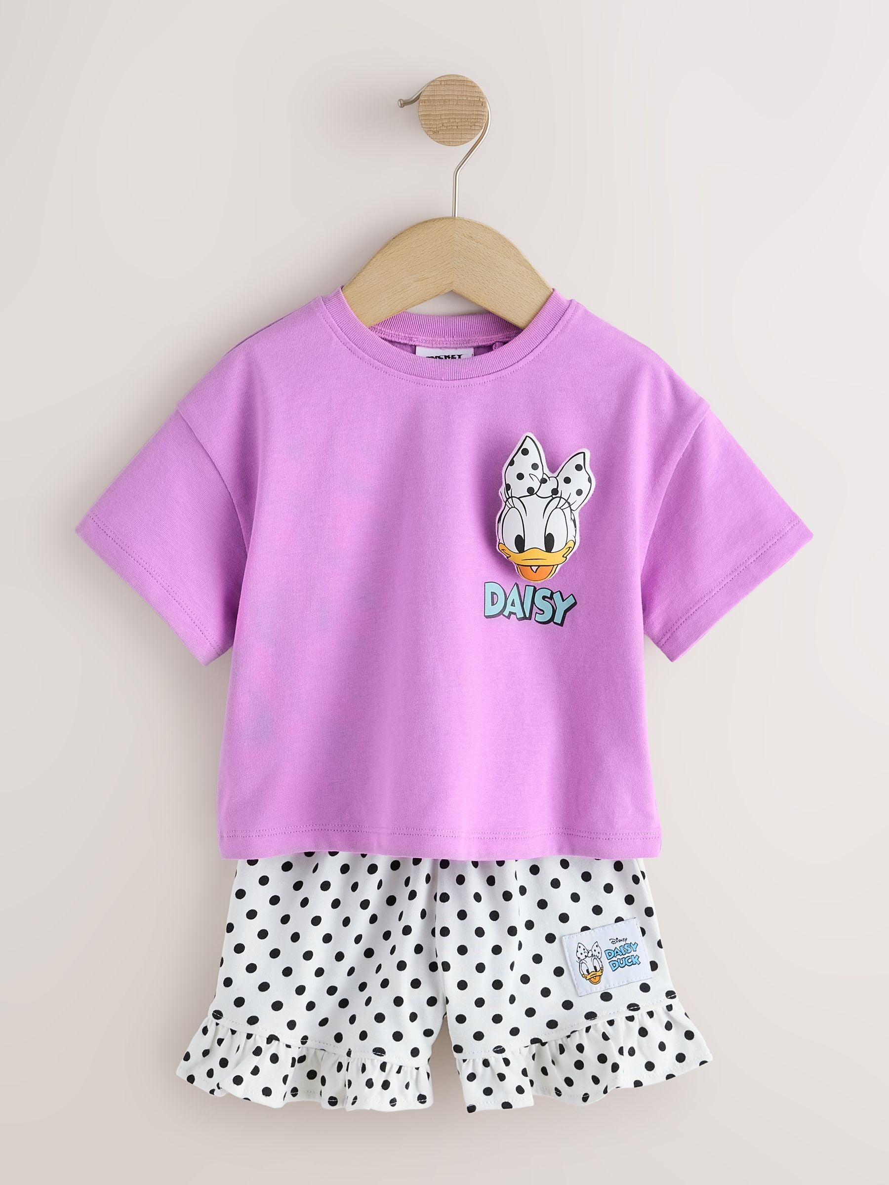 Purple Disney Daisy Duck Shorts Set (3mths-7yrs) image 6