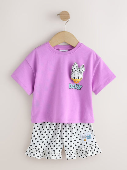 Purple Disney Daisy Duck Shorts Set (3mths-7yrs) image 6