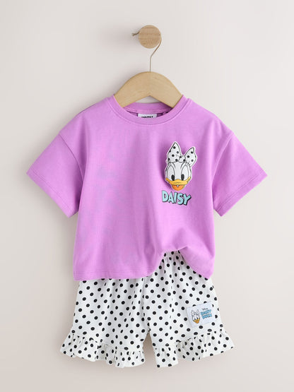 Purple Disney Daisy Duck Shorts Set (3mths-7yrs) image 7