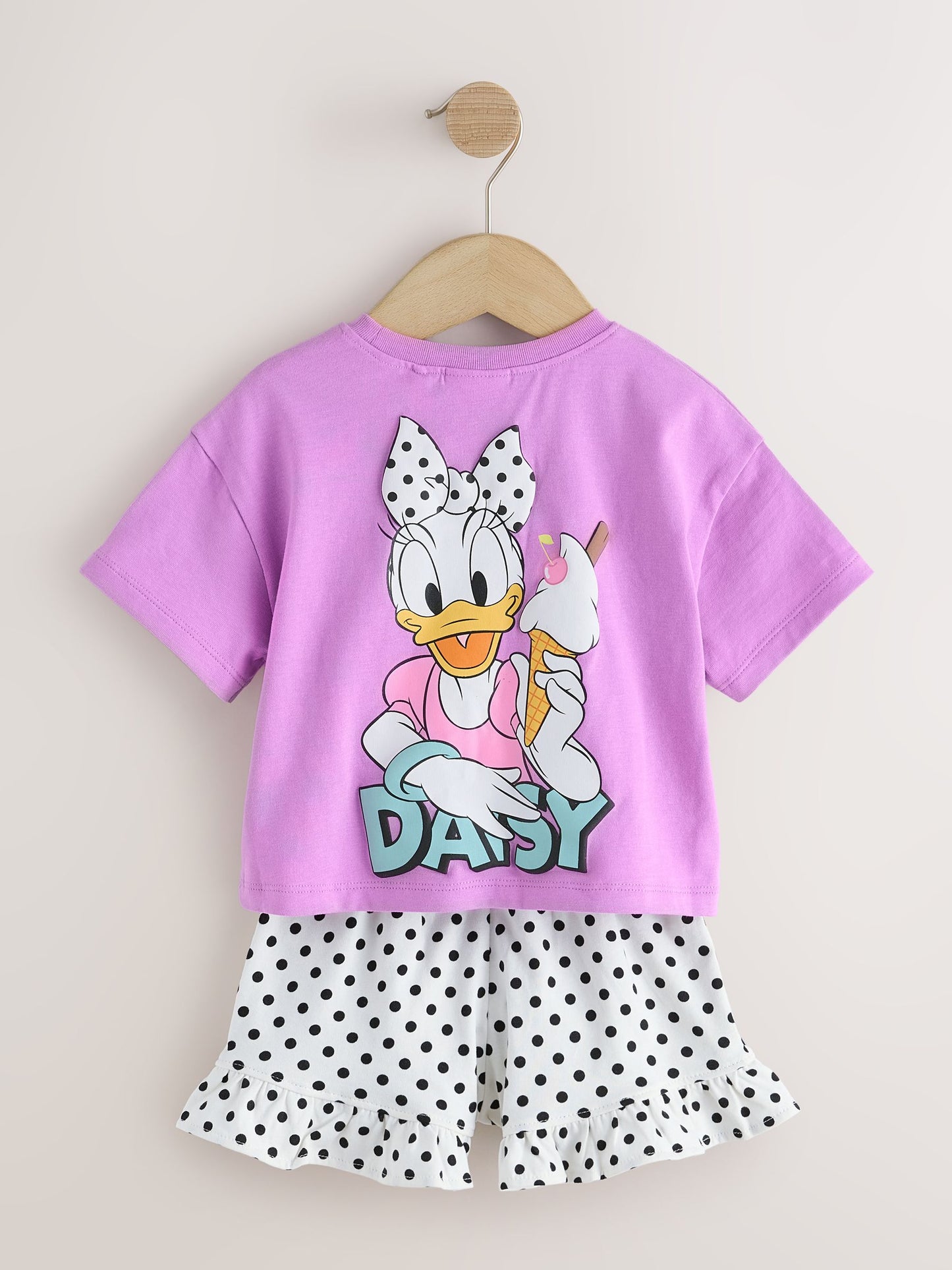 Purple Disney Daisy Duck Shorts Set (3mths-7yrs) image 8