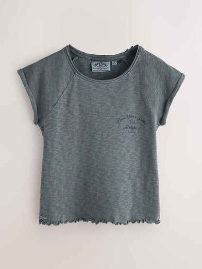 Superdry Blue/Grey T-Shirts 3 Pack image 5
