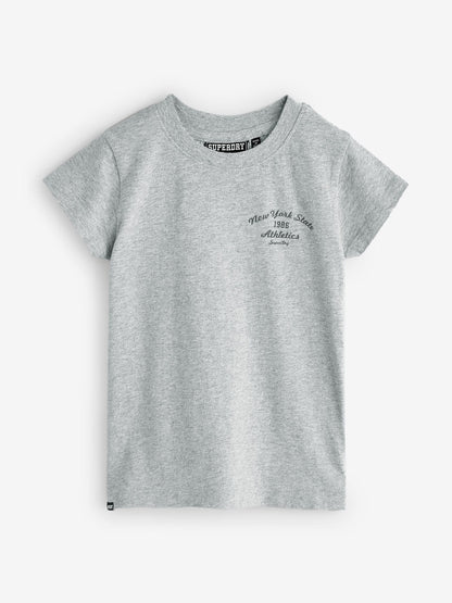 Superdry Pink/Blue T-Shirts 3 Pack image 4
