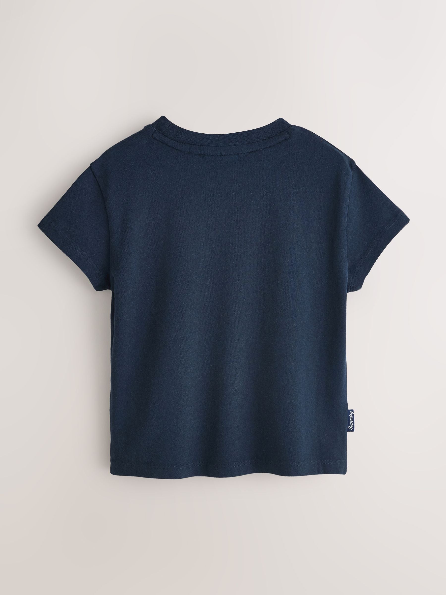 Superdry Pink/Navy T-Shirts 3 Pack image 3