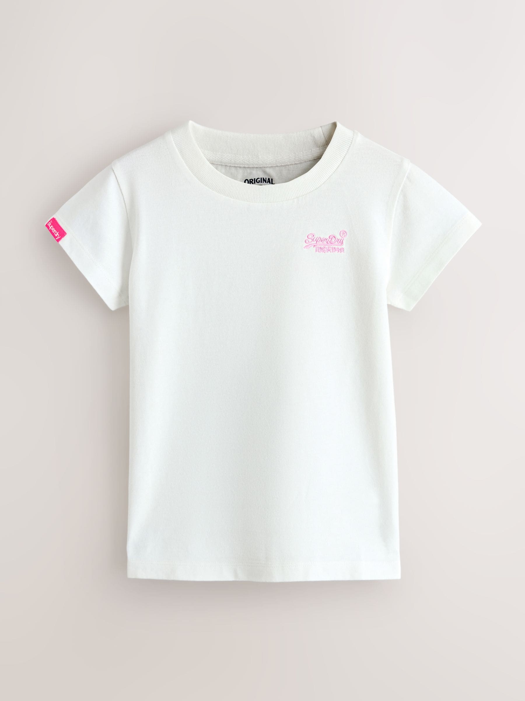 Superdry Navy/White T-Shirts 3 Pack image 3