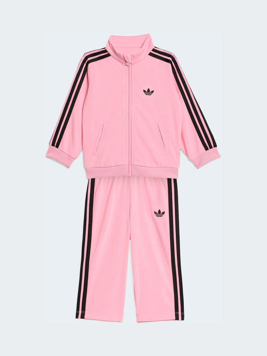 adidas Originals Pink Firebird Tracksuit Infant Set image 1
