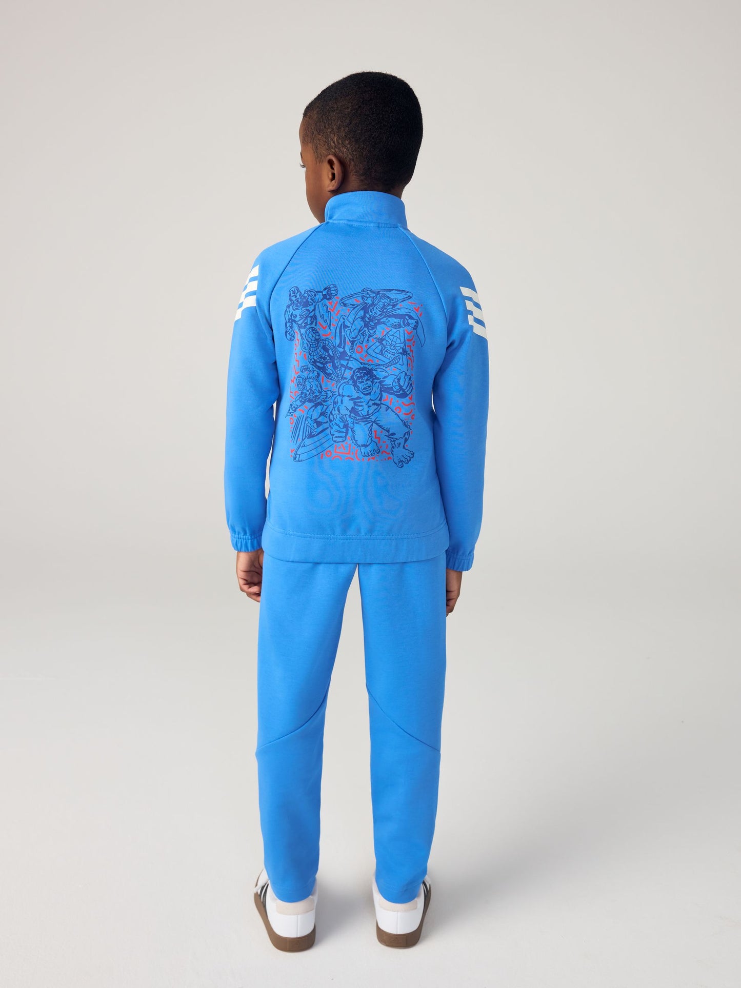 Dsiney Kidz - adidas Blue Marvel Avengers Little Kids Tracksuit image 1