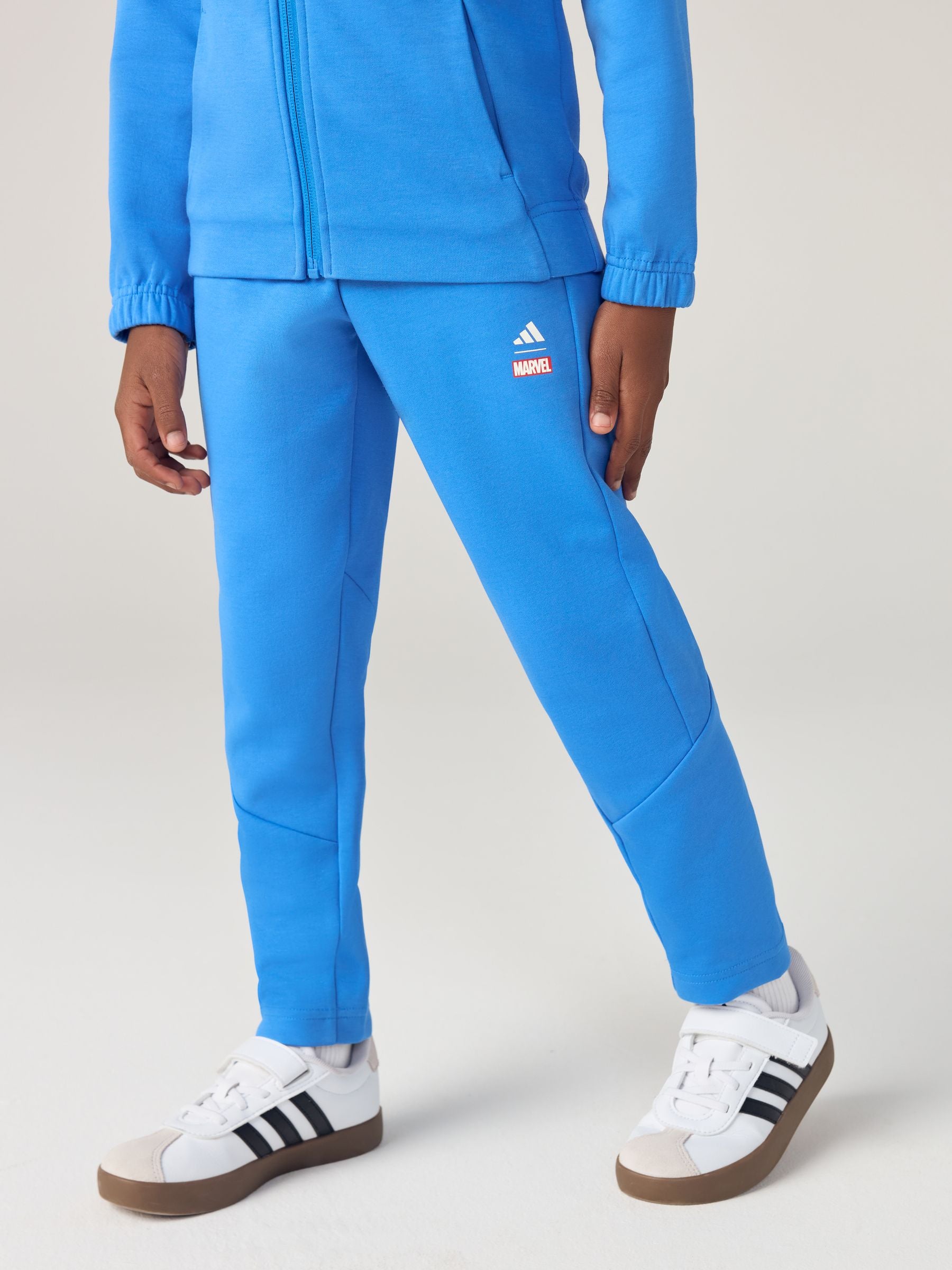 Dsiney Kidz - adidas Blue Marvel Avengers Little Kids Tracksuit image 4