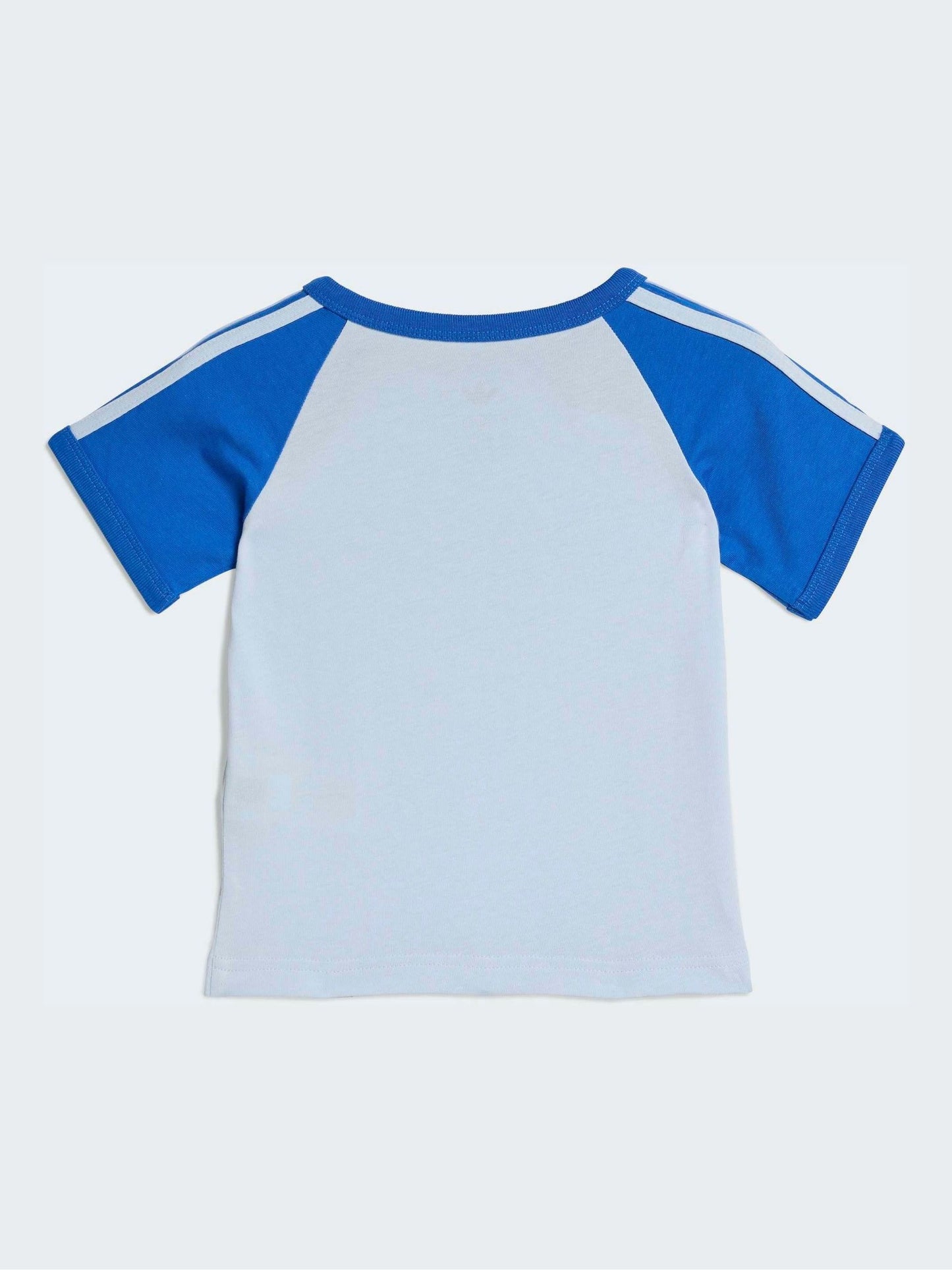 adidas Originals Blue T-Shirt and Sprinter Shorts Infant Set image 3