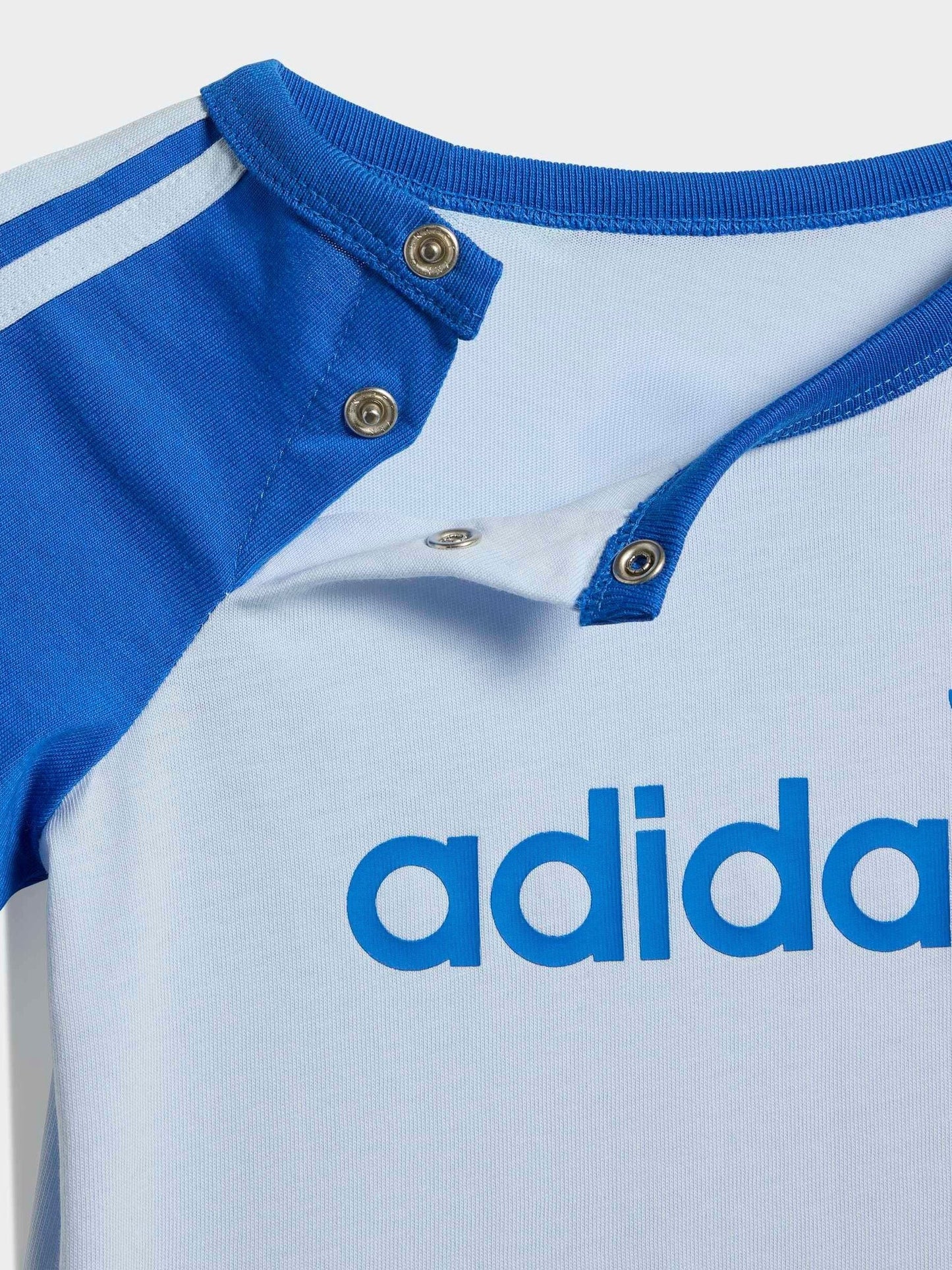 adidas Originals Blue T-Shirt and Sprinter Shorts Infant Set image 5