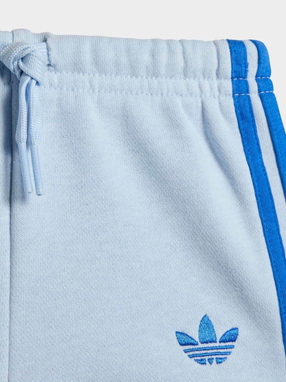 adidas Originals Blue T-Shirt and Sprinter Shorts Infant Set image 7